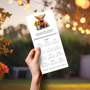 Calendario de negocios de vacas magnéticas de High