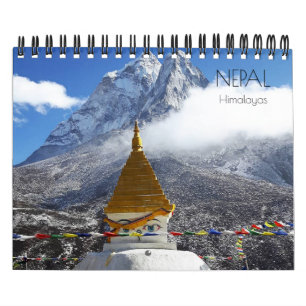 Calendario de Nepal 2027 / Himalayas