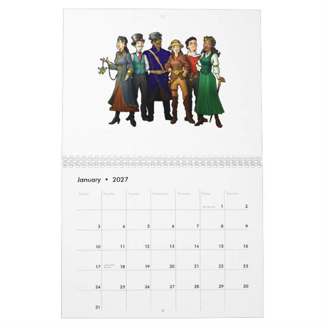 Calendario de Nethernet 2010 (Jan 2027)