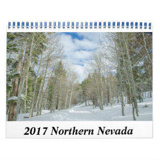 Calendario de Nevada del Norte de 2017
