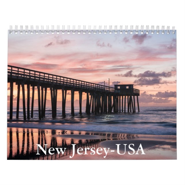 Calendario de New Jersey-USA (Tapa)