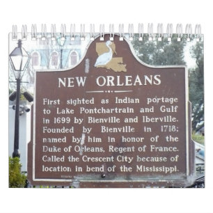 Calendario de New Orleans