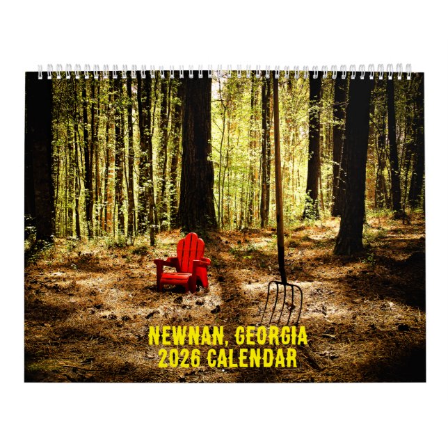 Calendario de NEWNAN, GEORGIA 2026 (Tapa)