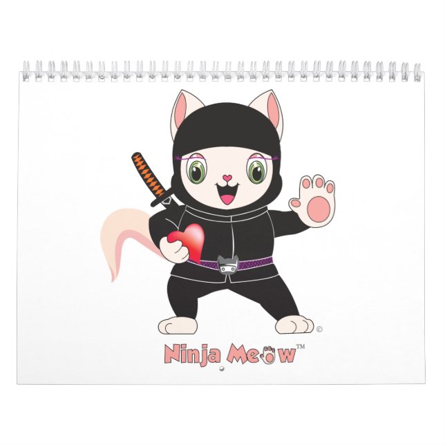 Calendario de Ninja MEOW™ (Tapa)