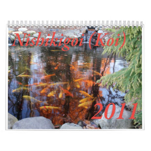 Calendario de Nishikigoi (Koi), 2011