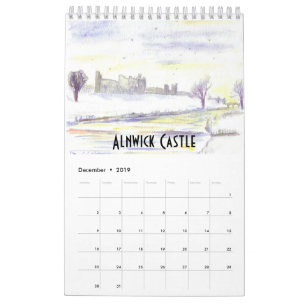 Calendario de Northumberland 2019