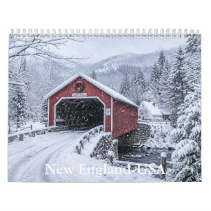 Calendario de Nueva Inglaterra-EE. UU.