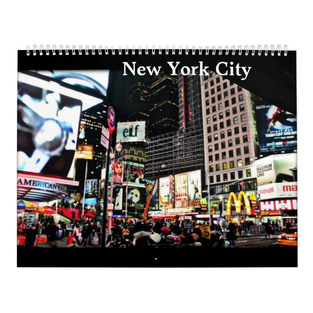 Calendario de Nueva York (Tapa)
