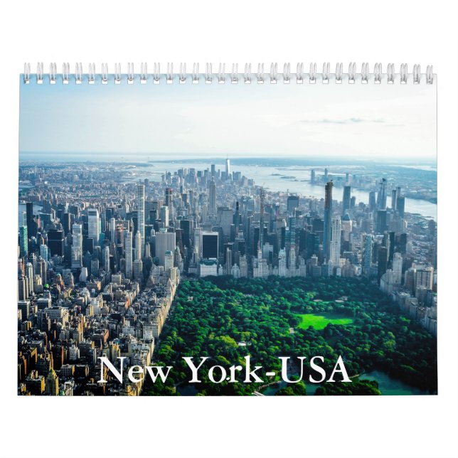 Calendario de Nueva York-Estados Unidos (Tapa)