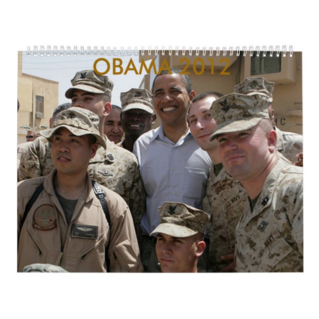 Calendario de Obama 2012 (Tapa)