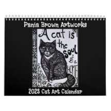 Calendario de Obras de Arte de Pania Brown 2023