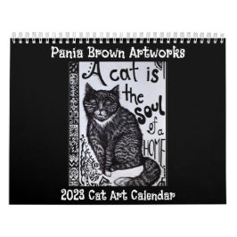 Calendario de Obras de Arte de Pania Brown 2023