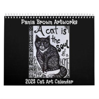 Calendario de Obras de Arte de Pania Brown 2023