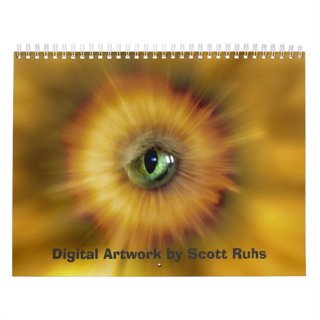 Calendario de obras de arte digital 2012 (Tapa)