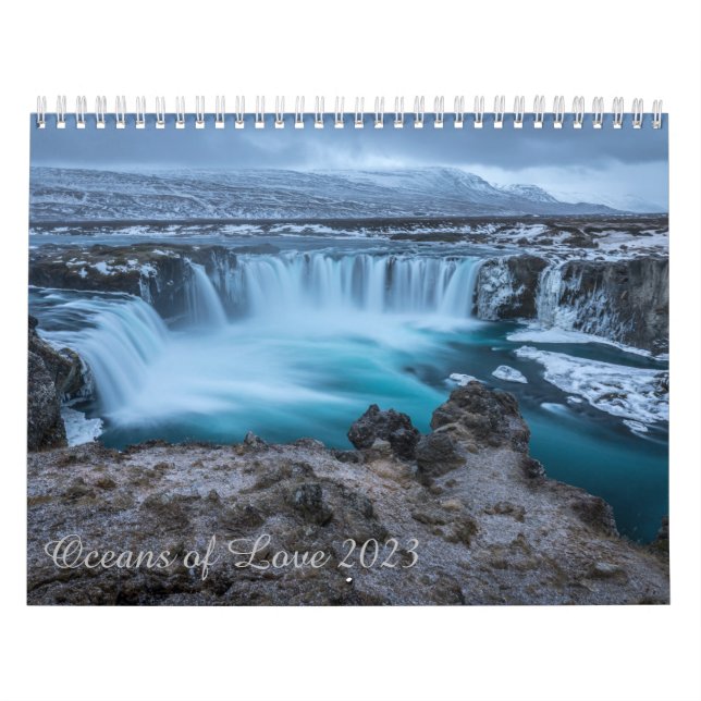 Calendario de Océanos de Amor 2023 (Tapa)