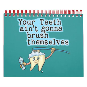Calendario de oficina de Dentistas divertidos