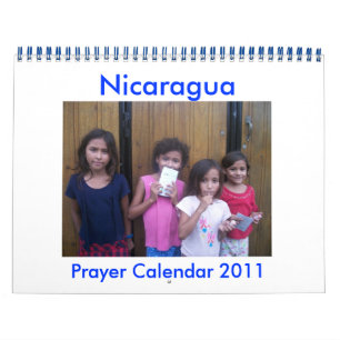 calendario de oración de nicaragua 2011
