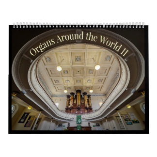 Calendario de órganos de tuberías de todo el mundo