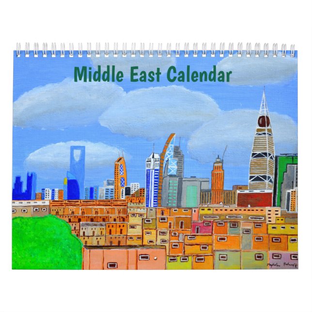 Calendario de Oriente Medio  (Tapa)