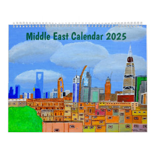 Calendario de Oriente Medio (2) 2025