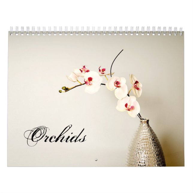 Calendario de orquídeas (Tapa)