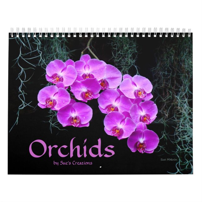 Calendario de orquídeas (Tapa)