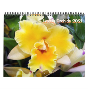 Calendario de Orquídeas 2021