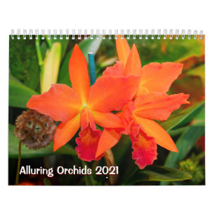 Calendario de Orquídeas Alentadoras 2021