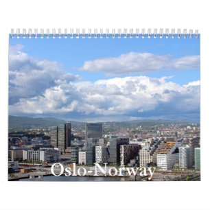 Calendario de Oslo-Noruega