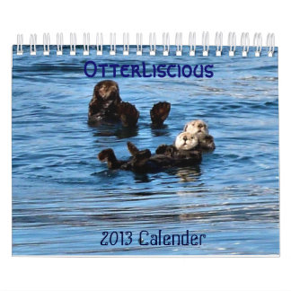 Calendario de Otterliscious 2013 del mar