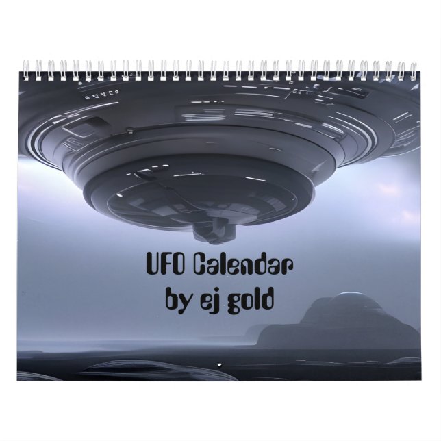 Calendario de OVNI por ej oro (Tapa)
