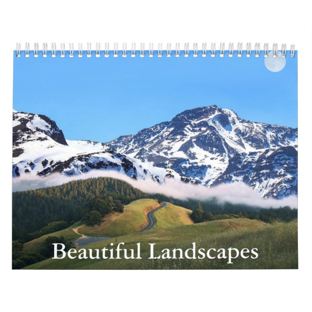 Calendario de paisajes  (Tapa)