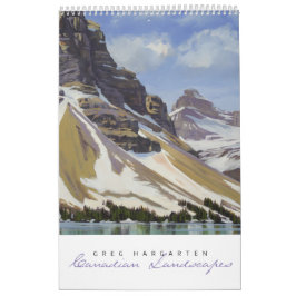 Calendario de paisajes canadiense Greg Hargarten