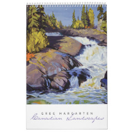 Calendario de paisajes canadienses de Greg Hargart