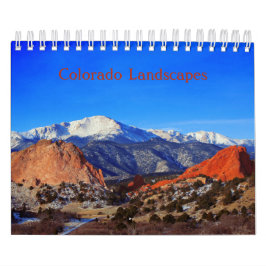 Calendario de paisajes de Colorado