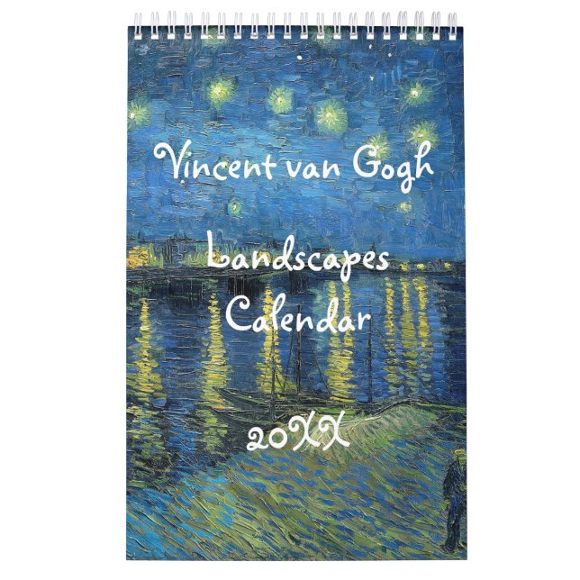 Calendario de paisajes de Vincent van Gogh (Tapa)