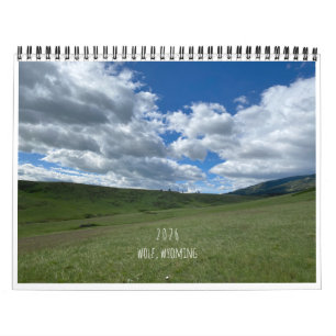 Calendario de paisajes de Wyoming 2026 Wolf