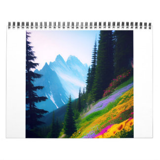 Calendario de paisajes fantásticos