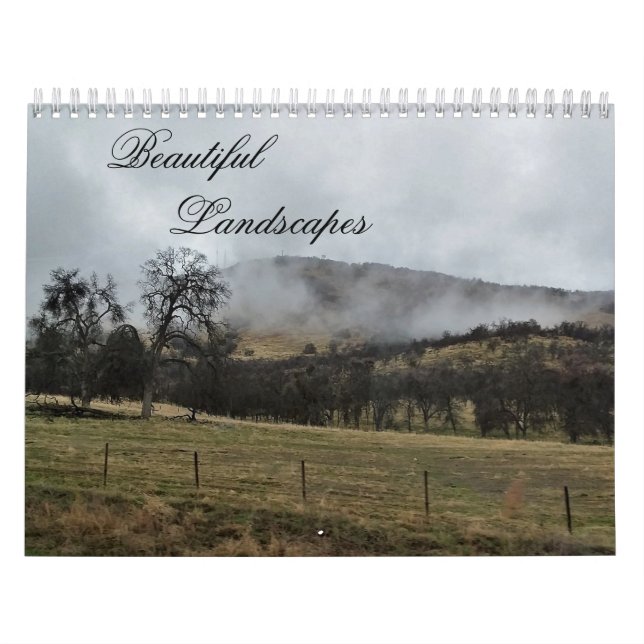 Calendario de Paisajes Hermosos (Tapa)