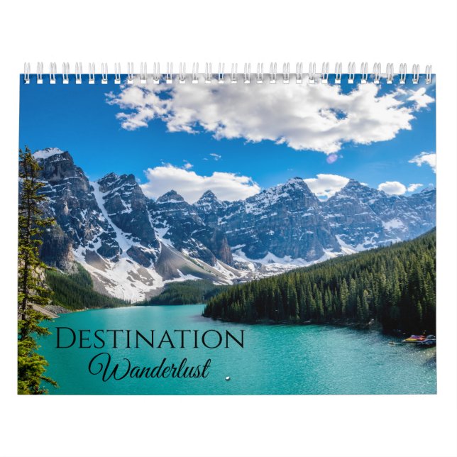 Calendario de paisajes icónicos (Tapa)