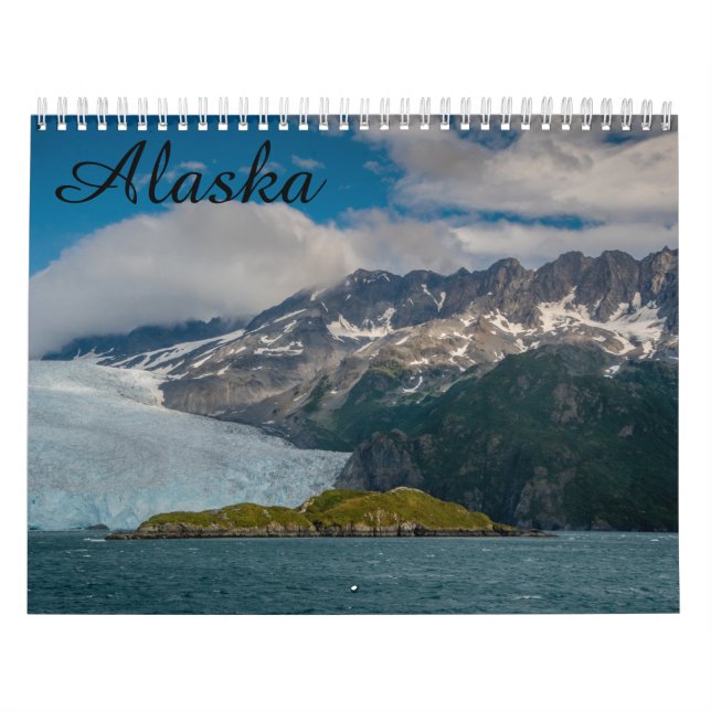 Calendario de paisajes icónicos de Alaska (Tapa)
