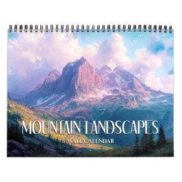 Calendario de paisajes montañosos de 2027