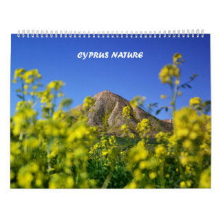 calendario de paisajes naturales de Chipre