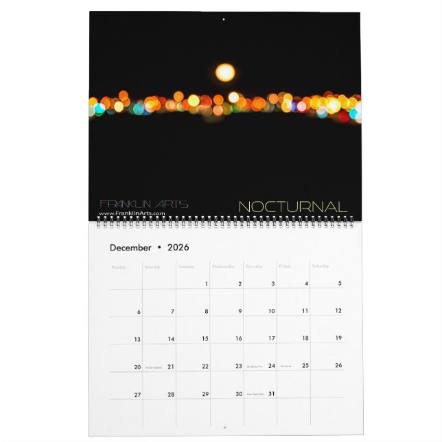 Calendario de paisajes y naturaleza 2020 (Dec 2026)