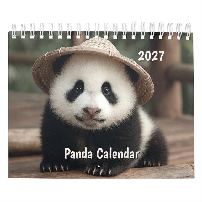 Calendario de Panda 2027 (Tapa)