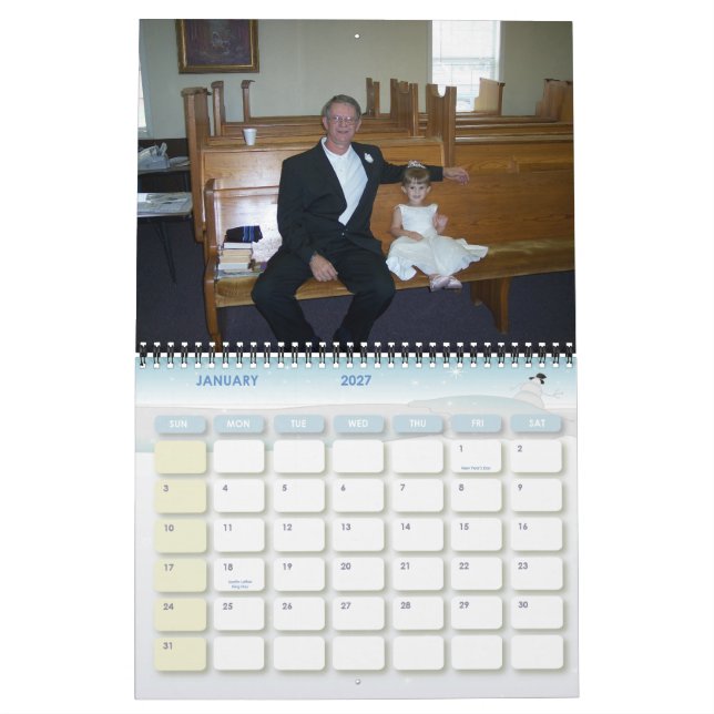 Calendario de PaPa y MeMaw (Jan 2027)