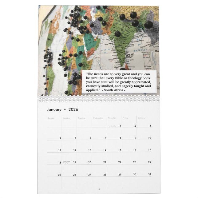 Calendario de paquetes de amor 2020 (Jan 2026)