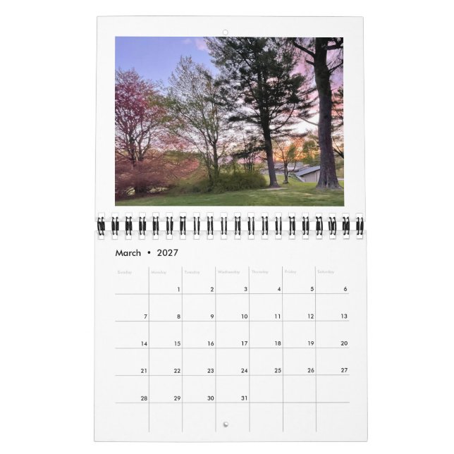 Calendario de pared (Mar 2027)