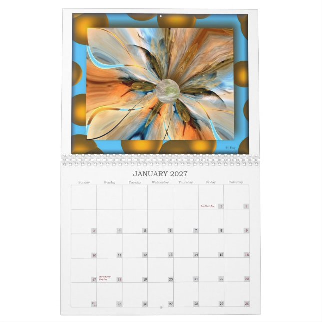 Calendario de pared 2007 (Jan 2027)