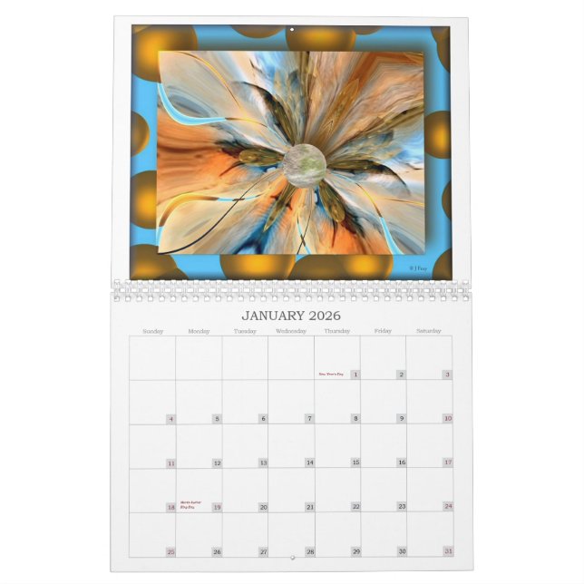 Calendario de pared 2007 (Jan 2026)